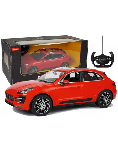 Masina Cu Telecomanda Porsche Macan Turbo Rosie Scara 1 La