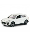 Masina Cu Telecomanda Porsche Cayenne Turbo Alb Cu Scara 1 La