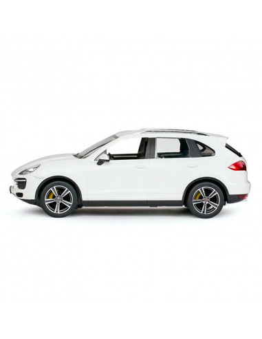 Masina Cu Telecomanda Porsche Cayenne Turbo Alb Cu Scara 1 La