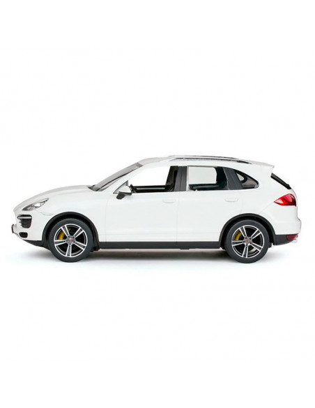 Masina Cu Telecomanda Porsche Cayenne Turbo Alb Cu Scara 1 La