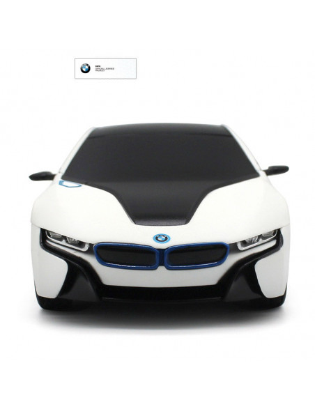 Masina Cu Telecomanda Bmw I8 Alba Scara 1 La 24,Ras48400_Alb
