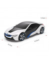 Masina Cu Telecomanda Bmw I8 Alba Scara 1 La 24,Ras48400_Alb