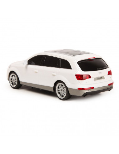 Masina Cu Telecomanda Audi Q7 Alb Scara 1 La 24,Ras27300_Alb