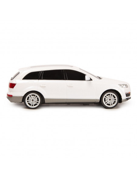 Masina Cu Telecomanda Audi Q7 Alb Scara 1 La 24,Ras27300_Alb