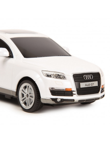 Masina Cu Telecomanda Audi Q7 Alb Scara 1 La 24,Ras27300_Alb