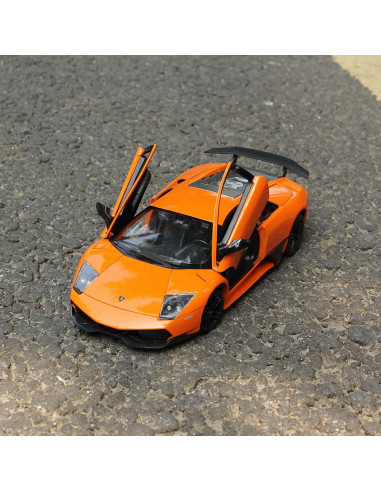 Masinuta Metalica Lamborghini Gallardo Lp560-4 Portocaliu Scara