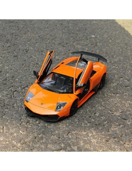 Masinuta Metalica Lamborghini Gallardo Lp560-4 Portocaliu Scara