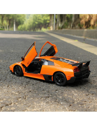 Masinuta Metalica Lamborghini Gallardo Lp560-4 Portocaliu Scara