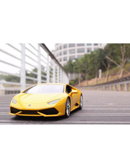 Masina Cu Telecomanda Lamborghini Lp610-4 Galbena Scara 1 La