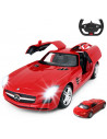 Masina Cu Telecomanda Mercedes-benz Sls Rosu Scara 1 La