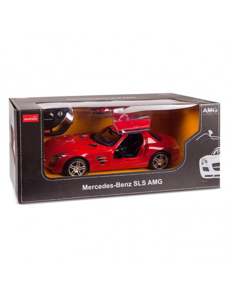 Masina Cu Telecomanda Mercedes-benz Sls Rosu Scara 1 La