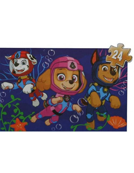 Patrula Catelusilor Puzzle 4in1 Din Lemn,6040049