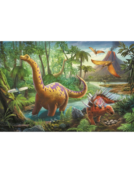 Puzzle Trefl 60 Migratia Dinozaurilor,17319