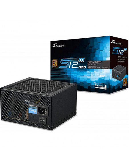 Sursa Seasonic S12III-550, 80+ Bronze, 550W,SSR-550GB3