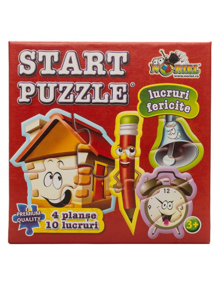 Lucruri Fericite - Puzzle 4 In 1,Uniq14469