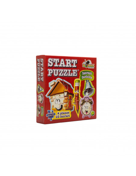 Lucruri Fericite - Puzzle 4 In 1,Uniq14469