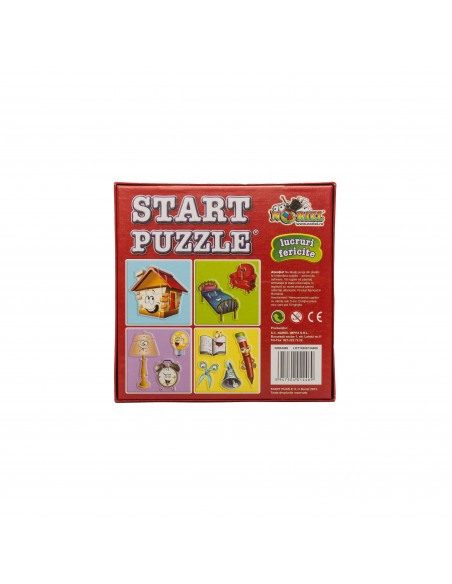 Lucruri Fericite - Puzzle 4 In 1,Uniq14469