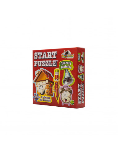 Lucruri Fericite - Puzzle 4 In 1,Uniq14469