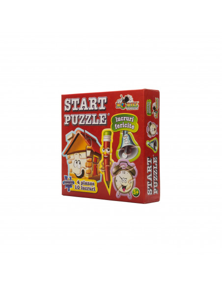 Lucruri Fericite - Puzzle 4 In 1,Uniq14469