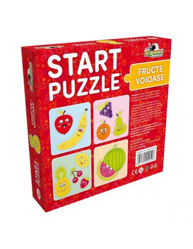 Fructe Voioase, Puzzle 4 In 1 Noriel, 25 Piese,Uniq2518 Fructe Voioase, Puzzle 4 In 1 Noriel, 25 Piese,Uniq2518