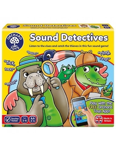 Joc educativ Sunetul Detectivilor SOUND DETECTIVES,OR078