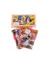 Puzzle Lemn, 12 Piese, 4 Puzzle In Cutie - Familie De Catei,Puz2