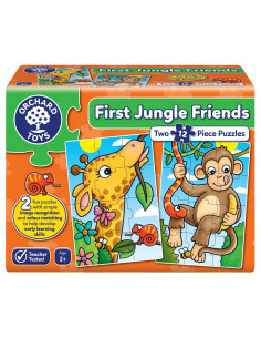Puzzle Primii Prieteni din Jungla FIRST JUNGLE FRIENDS,OR293