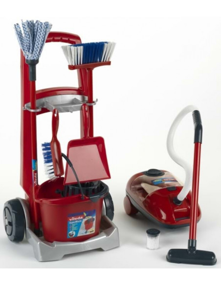 Set carucior pentru menaj si aspirator Vileda,TK6742