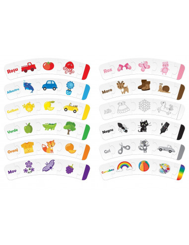 Invata Culorile, Puzzle Noriel, 60 Piese,Uniq3775
