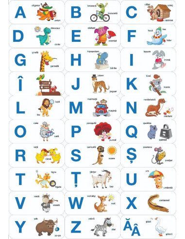 Litere Si Cuvinte, Puzzle Noriel, 60 Piese,Uniq3829