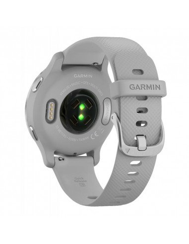 Ceas Smartwatch Garmin Venu 2S, GPS Wi-Fi, Mist Grey +