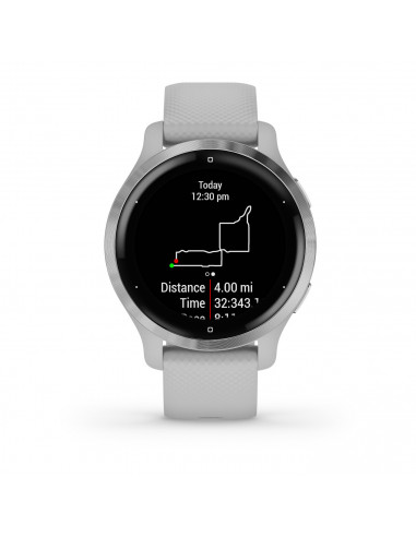 Ceas Smartwatch Garmin Venu 2S, GPS Wi-Fi, Mist Grey +