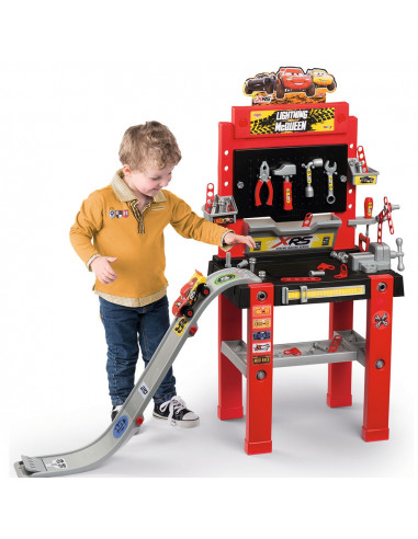 Atelier Smoby Cars XRS Bricolo Center cu accesorii,S7600360722