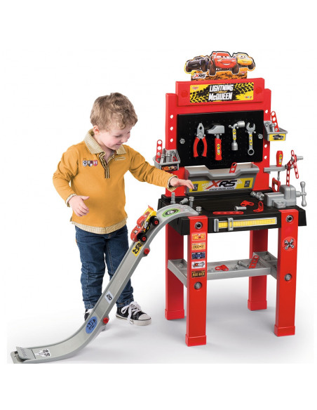 Atelier Smoby Cars XRS Bricolo Center cu accesorii,S7600360722