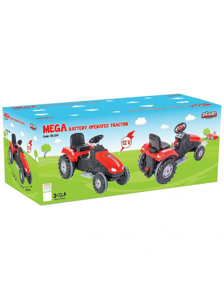 Tractor electric Pilsan Mega 05-276 green,PL-05-276-GR