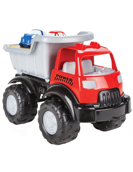 Camion basculant Pilsan Power Truck cu 2 masinute,PL-06-517