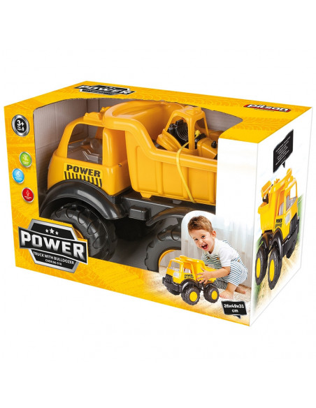 Camion basculant Pilsan Power Truck cu buldozer,PL-06-518