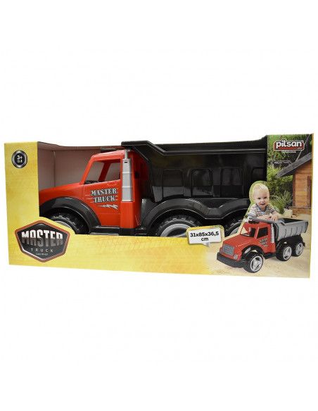 Camion basculant Pilsan Master Truck red,PL-06-621-RE
