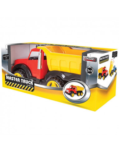 Camion basculant Pilsan Master Truck red,PL-06-621-RE