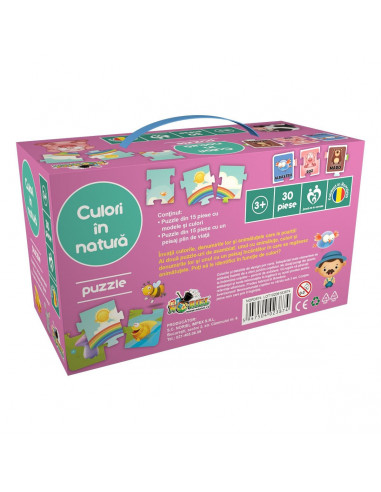 Culori In Natura, Puzzle Noriel, 30 Piese,Uniq3874