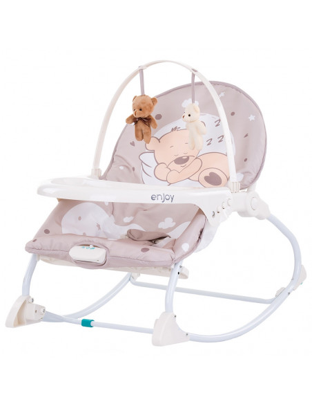 Scaunel balansoar Chipolino Enjoy beige,SHENJ02101BE
