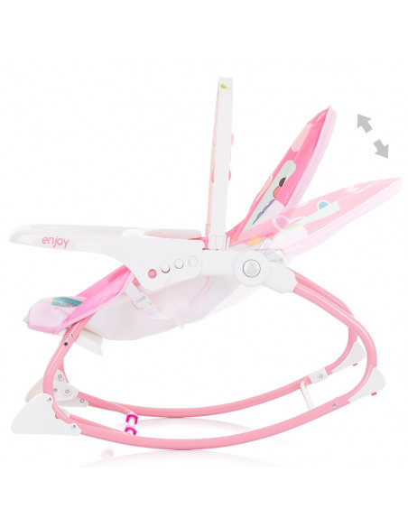 Scaunel balansoar Chipolino Enjoy pink,SHENJ02103PI