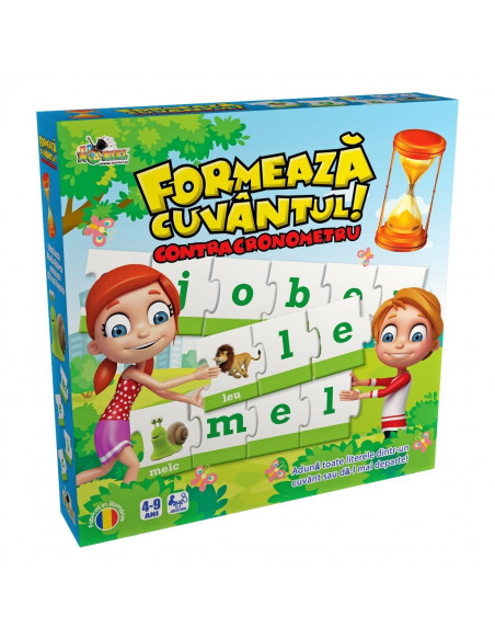 Formeaza Cuvantul Contracronometru, Puzzle Noriel, 72