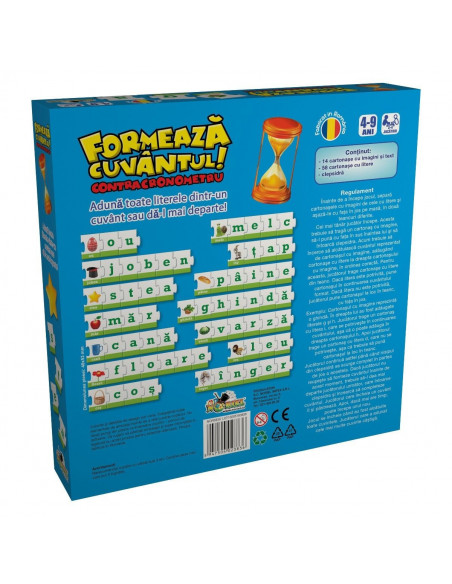 Formeaza Cuvantul Contracronometru, Puzzle Noriel, 72