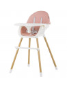 Scaun de masa Chipolino Rio 2 in 1 peony pink,STHRI02103PP
