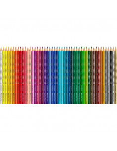 Creioane Colorate Faber-Castell Grip 2001, 48 Culori, Cutie Metal 2