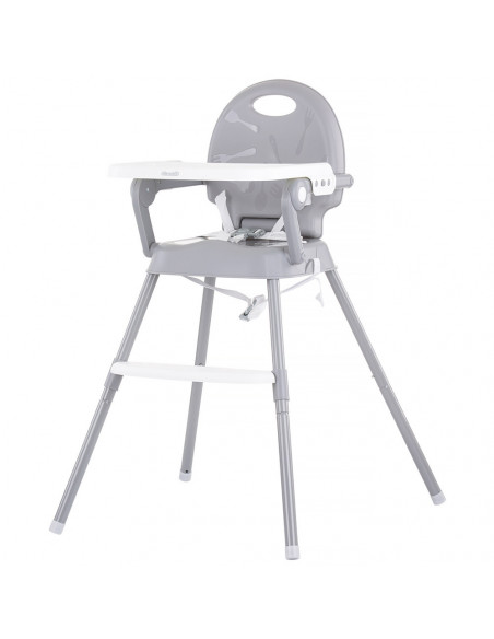 Scaun de masa Chipolino Bonbon 3 in 1 grey,STHBB0215GY