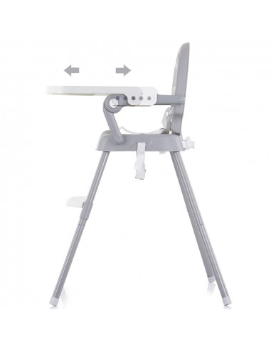 Scaun de masa Chipolino Bonbon 3 in 1 grey,STHBB0215GY