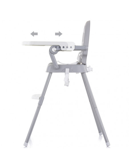 Scaun de masa Chipolino Bonbon 3 in 1 grey,STHBB0215GY