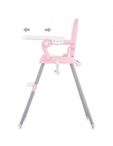 Scaun de masa Chipolino Bonbon 3 in 1 pink,STHBB0212PI